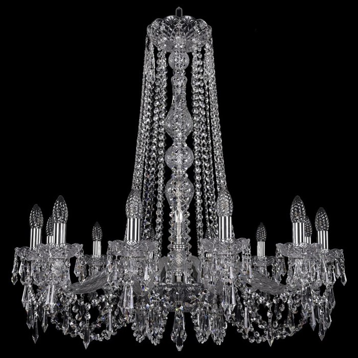 Подвесная люстра Bohemia Art Classic 11.23 11.23.12.300.h-87.Cr.Dr - фото 4932760