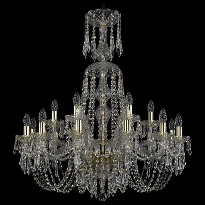 Подвесная люстра Bohemia Art Classic 11.23 11.23.12+6.300.XL-92.Gd.Dr - фото 4932784