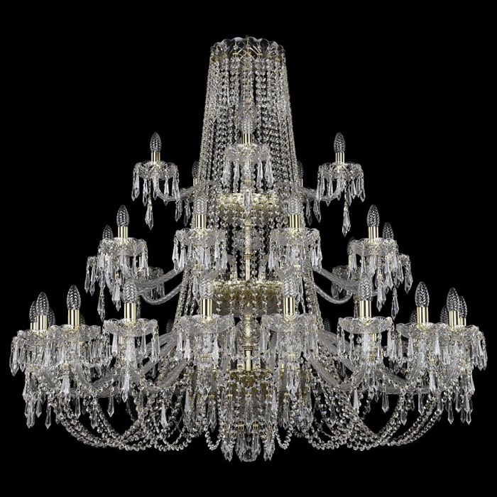 Подвесная люстра Bohemia Art Classic 11.23 11.23.20+10+5.460.3d.Gd.Dr - фото 4932823