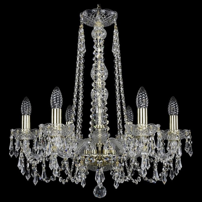Подвесная люстра Bohemia Art Classic 11.23 11.23.6.200.h-59.Gd.Dr - фото 4932846