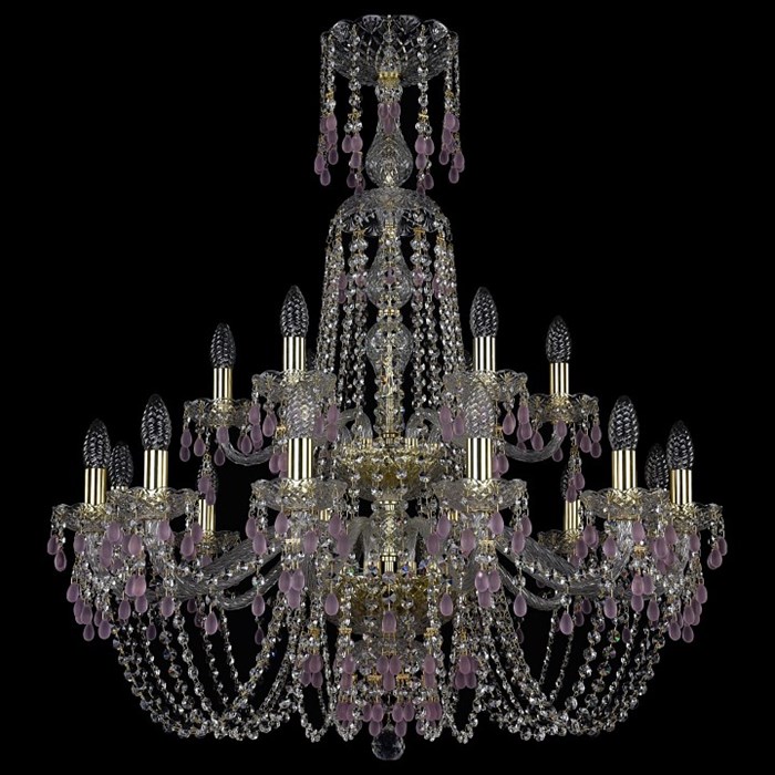Подвесная люстра Bohemia Art Classic 11.24 11.24.12+6.300.2d.XL-95.Gd.V7010 - фото 4932906