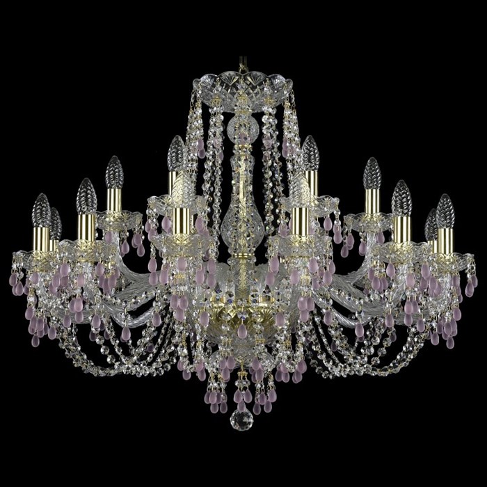 Подвесная люстра Bohemia Art Classic 11.24 11.24.12+6.300.Gd.V7010 - фото 4932907