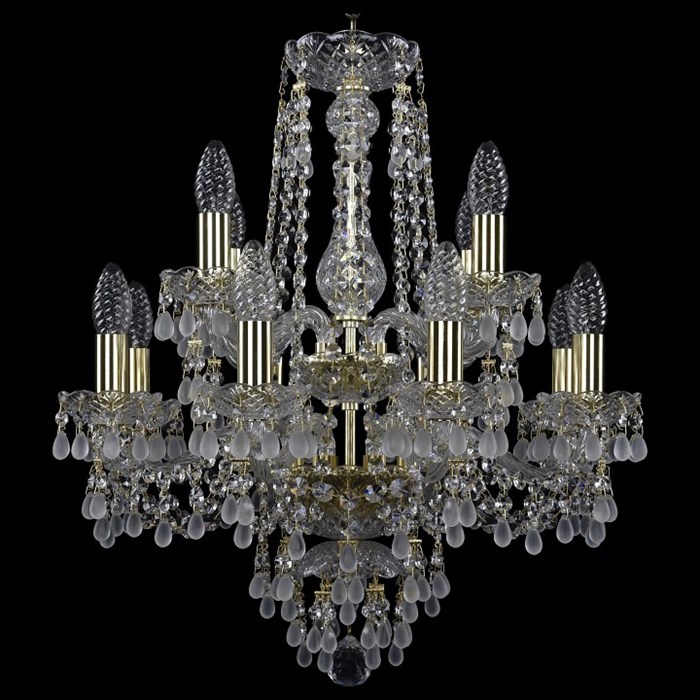 Подвесная люстра Bohemia Art Classic 11.24 11.24.8+4.165.2d.Gd.V0300 - фото 4932971