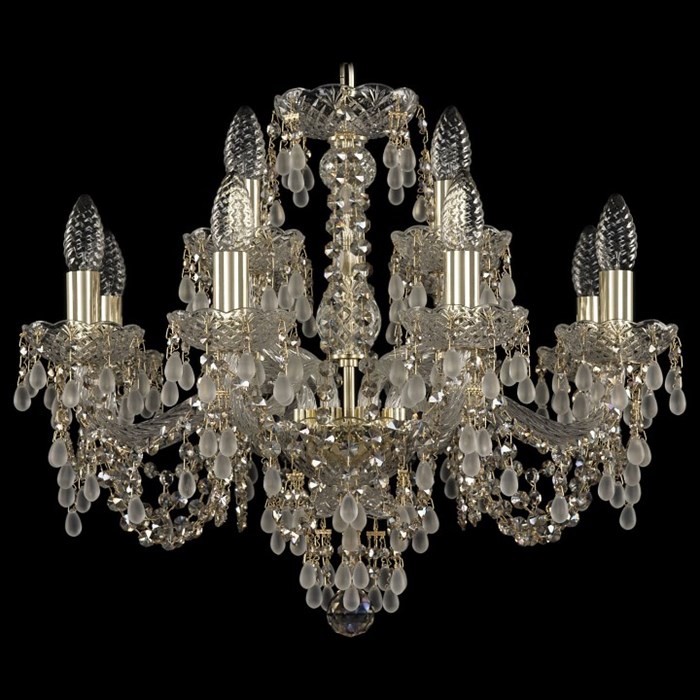 Подвесная люстра Bohemia Art Classic 11.24 11.24.8+4.200.Gd.V0300.R801 - фото 4932972