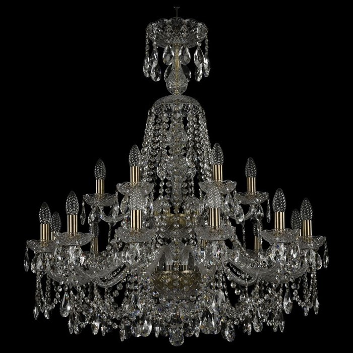 Подвесная люстра Bohemia Art Classic 11.25 11.25.12+6.300.2d.XL-94.Br.Sp - фото 4933002