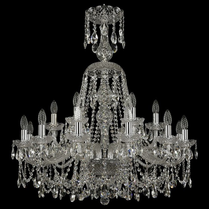 Подвесная люстра Bohemia Art Classic 11.25 11.25.12+6.300.XL-91.Cr.Sp - фото 4933015