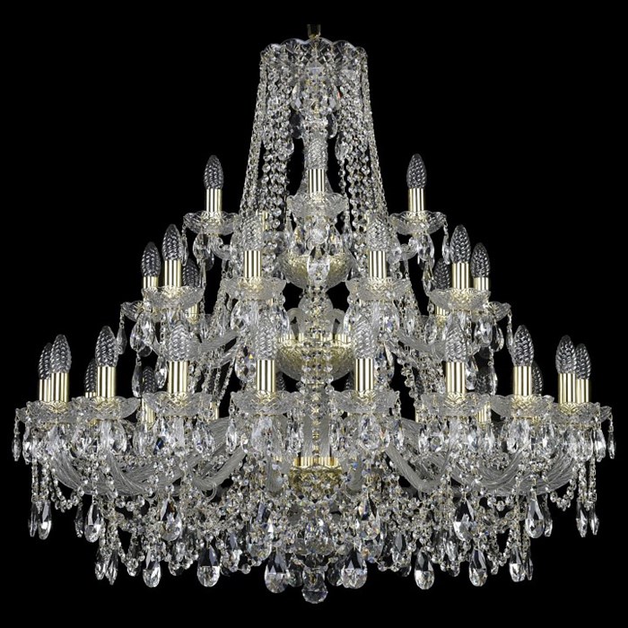 Подвесная люстра Bohemia Art Classic 11.25 11.25.20+10+5.360.3d.Gd.Sp - фото 4933040