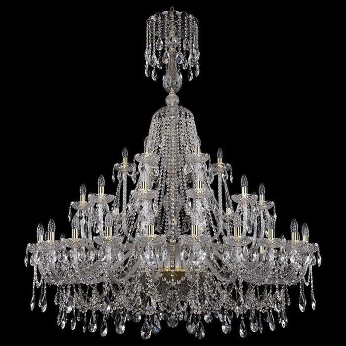 Подвесная люстра Bohemia Art Classic 11.25 11.25.24+12+6.530.XL-172.Gd.Sp - фото 4933069