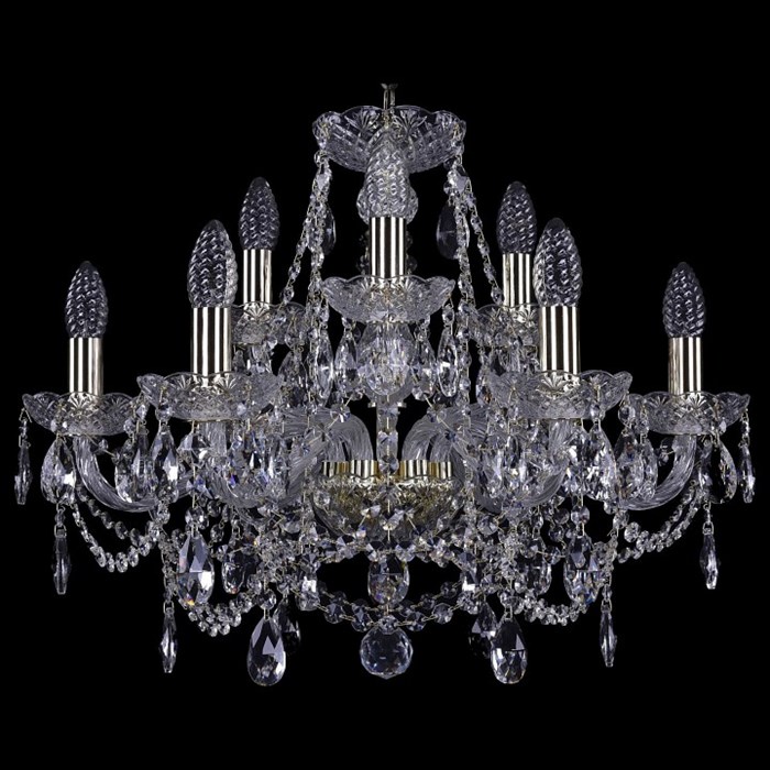Подвесная люстра Bohemia Art Classic 11.25 11.25.6+3.200.Gd.Sp - фото 4933086