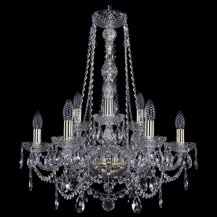 Подвесная люстра Bohemia Art Classic 11.25 11.25.6+3.200.h-66.Gd.Sp - фото 4933087