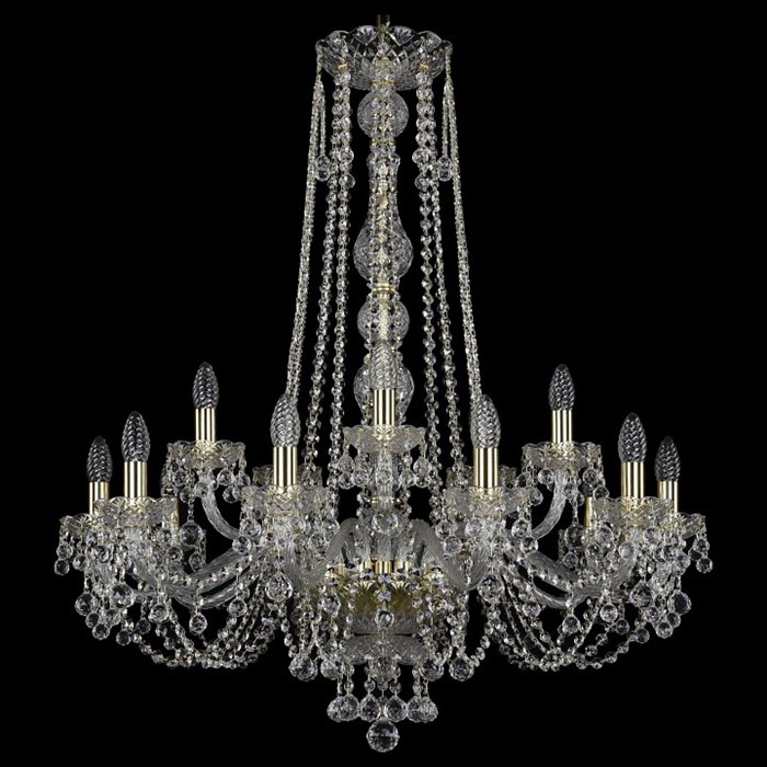 Подвесная люстра Bohemia Art Classic 11.26 11.26.10+5.300.h-95.Gd.B - фото 4933130