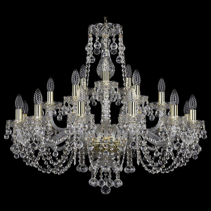 Подвесная люстра Bohemia Art Classic 11.26 11.26.12+6+3.300.Gd.B - фото 4933148