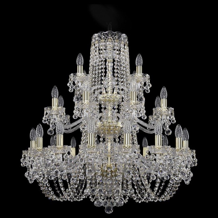 Подвесная люстра Bohemia Art Classic 11.26 11.26.16+8+4.300.3d.Gd.B - фото 4933165