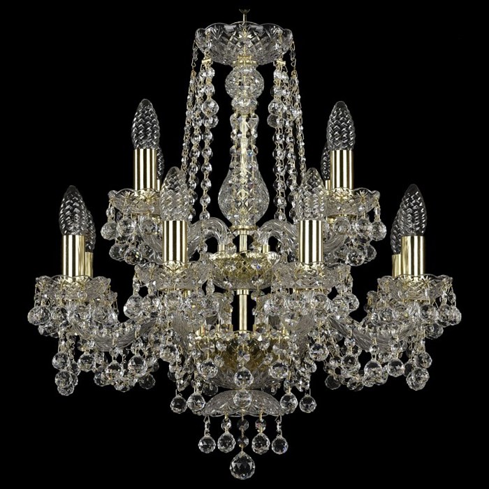 Подвесная люстра Bohemia Art Classic 11.26 11.26.8+4.165.2d.Gd.B - фото 4933196