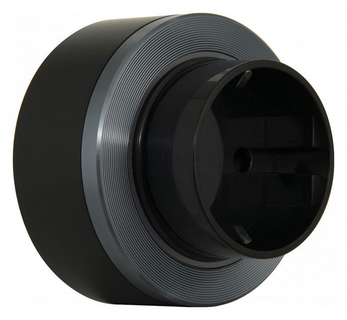 Розетка с заземлением на треке Arte Milano Am-track-sockets-39 397952TS/ES Grey - фото 4933933