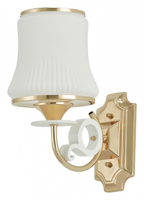 Бра Arte Milano Florentia-1097 301097/1W Wh/Gd - фото 4934651