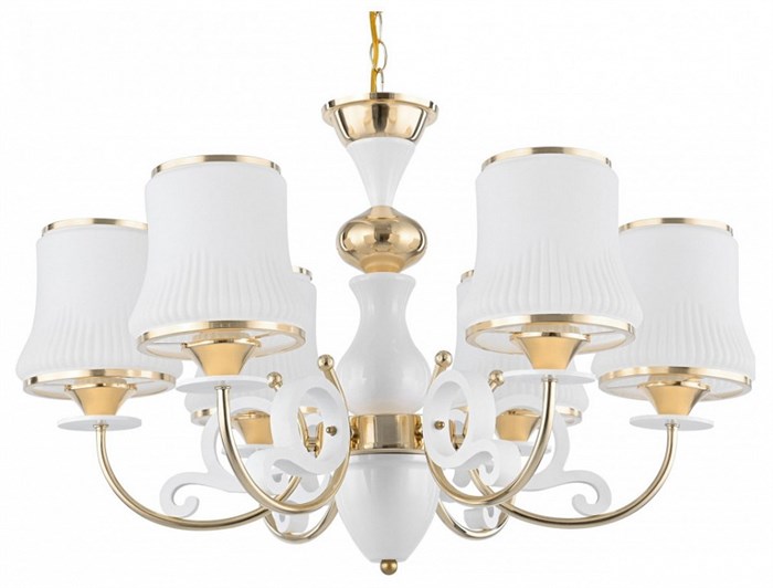 Подвесная люстра Arte Milano Florentia-1097 301097/6 Wh/Gd - фото 4934658