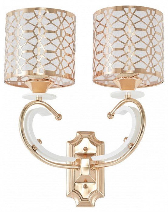 Бра Arte Milano Florentia-1237 301237/2W Wh/Gd - фото 4934683