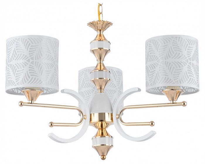 Подвесная люстра Arte Milano Florentia-2097 302097/3 Wh/Gd - фото 4934759