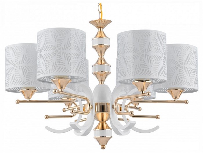 Подвесная люстра Arte Milano Florentia-2097 302097/6 Wh/Gd - фото 4934778