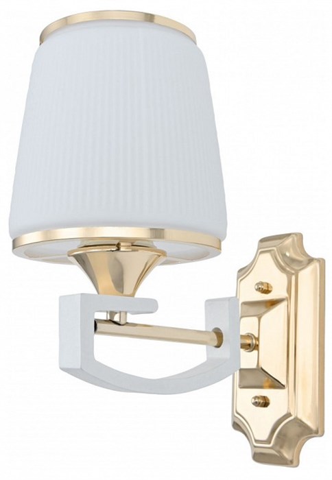 Бра Arte Milano Florentia-2457 302457/1W Wh/Gd - фото 4934850