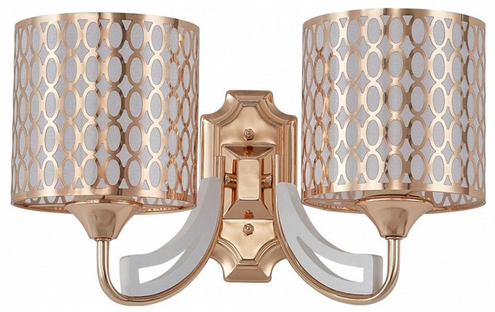 Бра Arte Milano Florentia-3387 303387/2W Wh/Gd - фото 4934908
