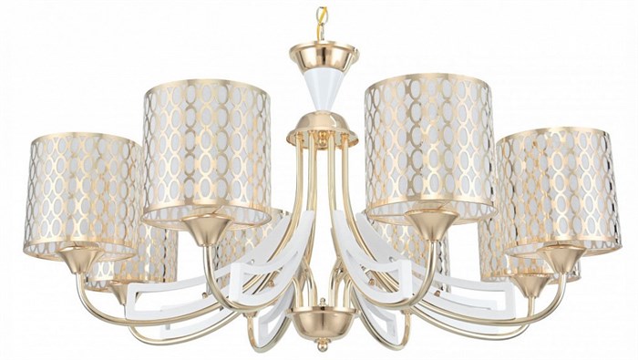 Подвесная люстра Arte Milano Florentia-3387 303387/8 Wh/Gd - фото 4934949