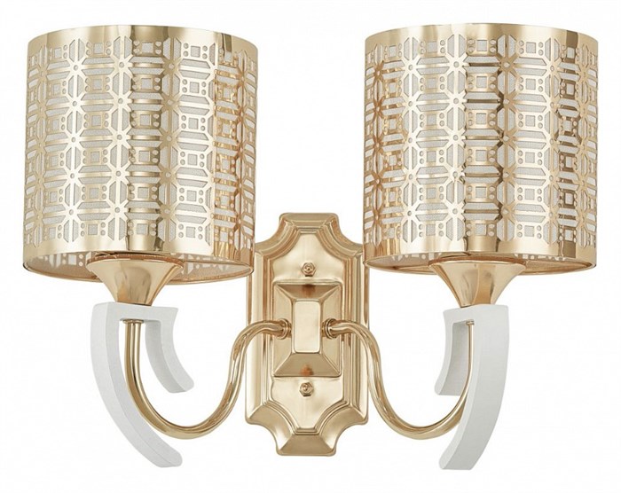 Бра Arte Milano Florentia-8857 308857/2W Wh/Gd - фото 4935161