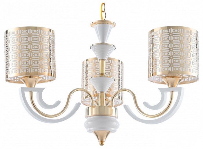 Подвесная люстра Arte Milano Florentia-8857 308857/3 Wh/Gd - фото 4935168
