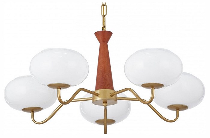 Подвесная люстра Arte Milano AM-Napoli 310166/D680/5 BS/WD - фото 4935293