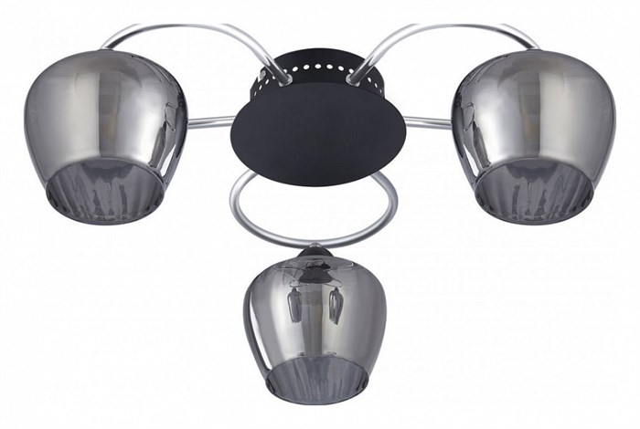 Потолочная люстра Arte Milano AMALFI-321508 321508/3 CR+BK - фото 4935763