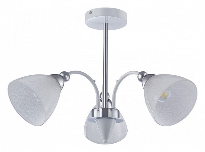 Люстра на штанге Arte Milano Napoli-326008 326008/3 WH+CR - фото 4936142