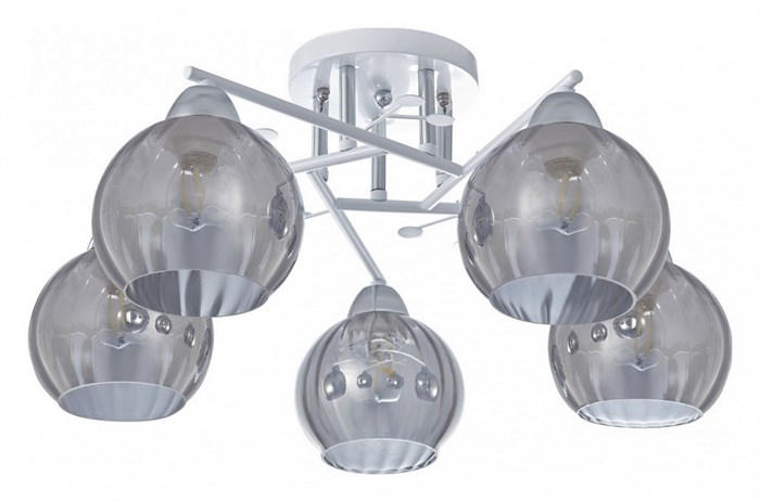 Потолочная люстра Arte Milano AMALFI-326508 326508/5 WH+CR - фото 4936229