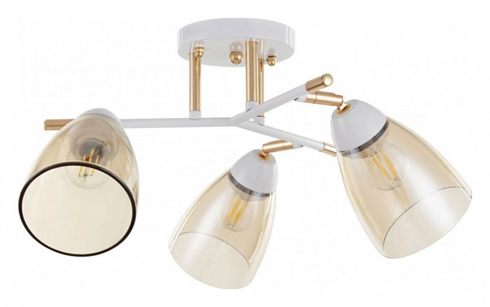 Потолочная люстра Arte Milano AMALFI-327410 327410/3 FG+WH - фото 4936347