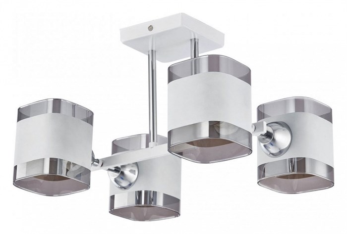 Потолочная люстра Arte Milano AMALFI-329809 329809/4 WH+CR - фото 4936657