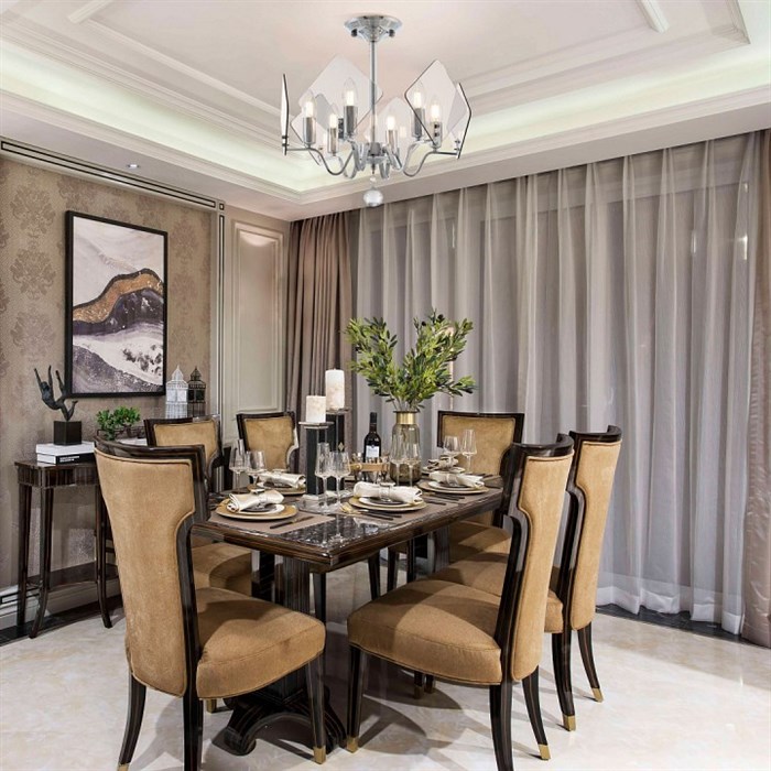 Люстра на штанге Arte Milano Sorrento-5309 375309/6/400 CR - фото 4940848