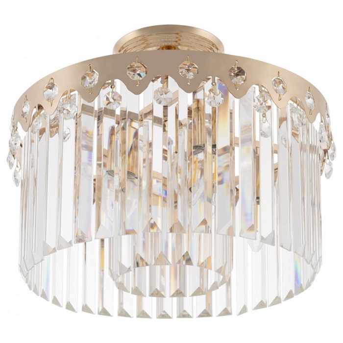 Потолочная люстра Arte Milano Sorrento-8909 378909/5/50/390 GD - фото 4941012