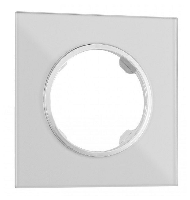 Рамка на 1 пост Arte Milano am-502.01 502.01-1.silver - фото 4941087