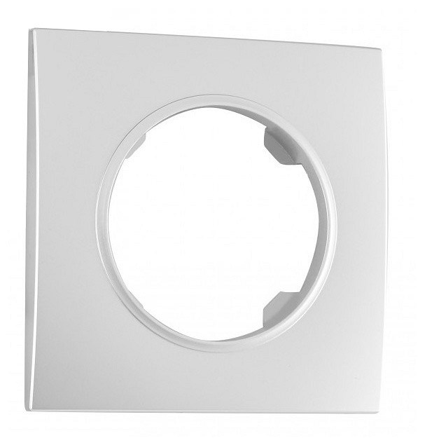 Рамка на 1 пост Arte Milano am-502.04 502.04-1.silver - фото 4941131