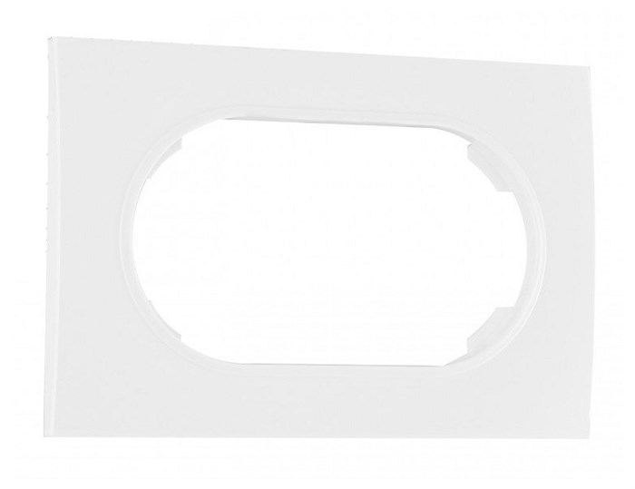 Рамка для двойной розетки Arte Milano am-502.04 502.04-double.white - фото 4941171