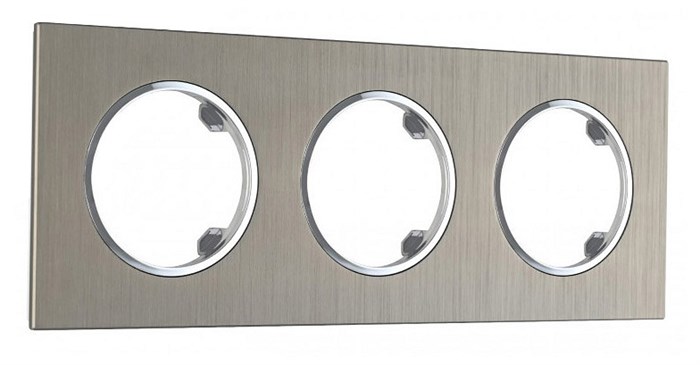 Рамка на 3 поста Arte Milano am-502.11 502.11-3.grey - фото 4941285