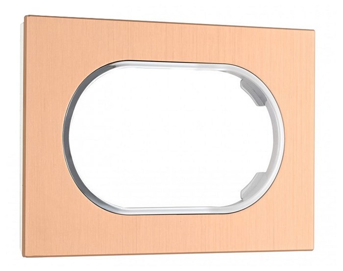 Рамка для двойной розетки Arte Milano am-502.11 502.11-double.pink - фото 4941309
