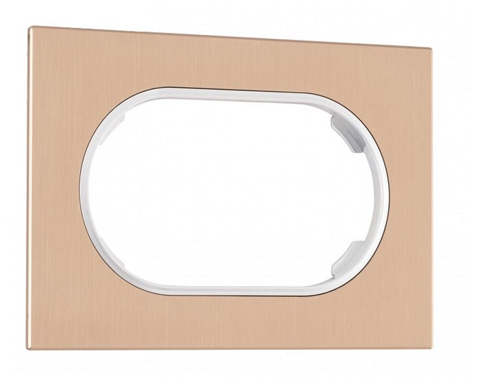 Рамка для двойной розетки Arte Milano am-502.11 502.11-double.shampan - фото 4941311