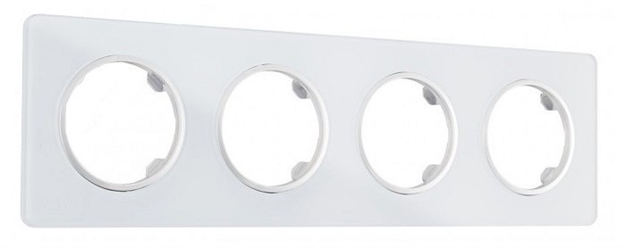 Рамка на 4 поста Arte Milano am-502.13 502.13-4.white - фото 4941343