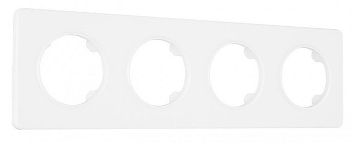 Рамка на 4 поста Arte Milano am-502.15 502.15-4.white - фото 4941391