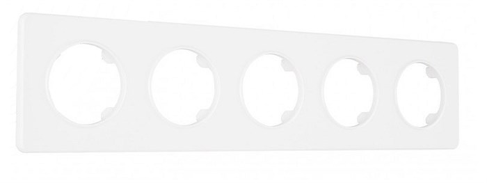 Рамка на 5 постов Arte Milano am-502.15 502.15-5.white - фото 4941399