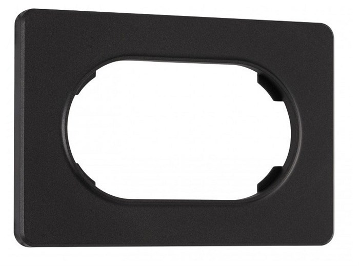 Рамка для двойной розетки Arte Milano am-502.15 502.15-double.black - фото 4941401