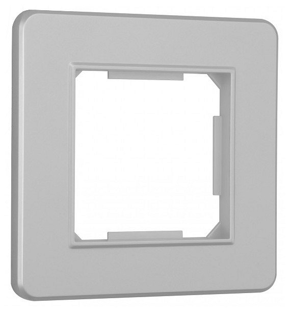 Рамка на 1 пост Arte Milano am-502.16 502.16-1.silver - фото 4941413
