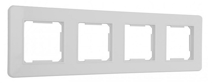 Рамка на 4 поста Arte Milano am-502.16 502.16-4.white - фото 4941439