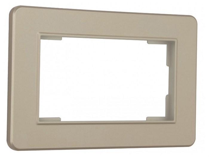 Рамка для двойной розетки Arte Milano am-502.16 502.16-double.shampan - фото 4941451
